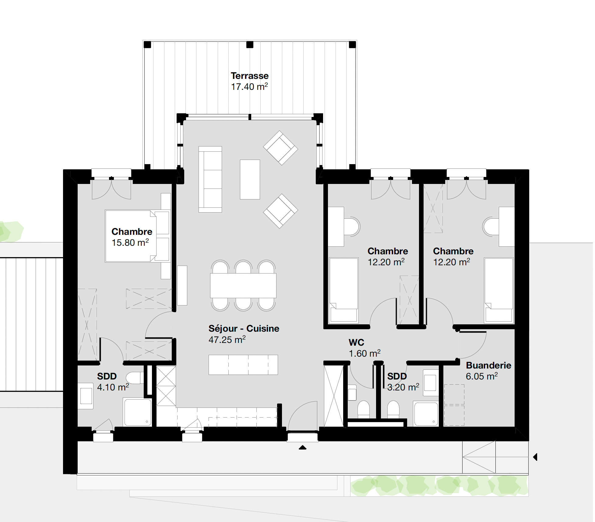 appartement 4 Pièces en vente sur Arzier Le Muids (1273)