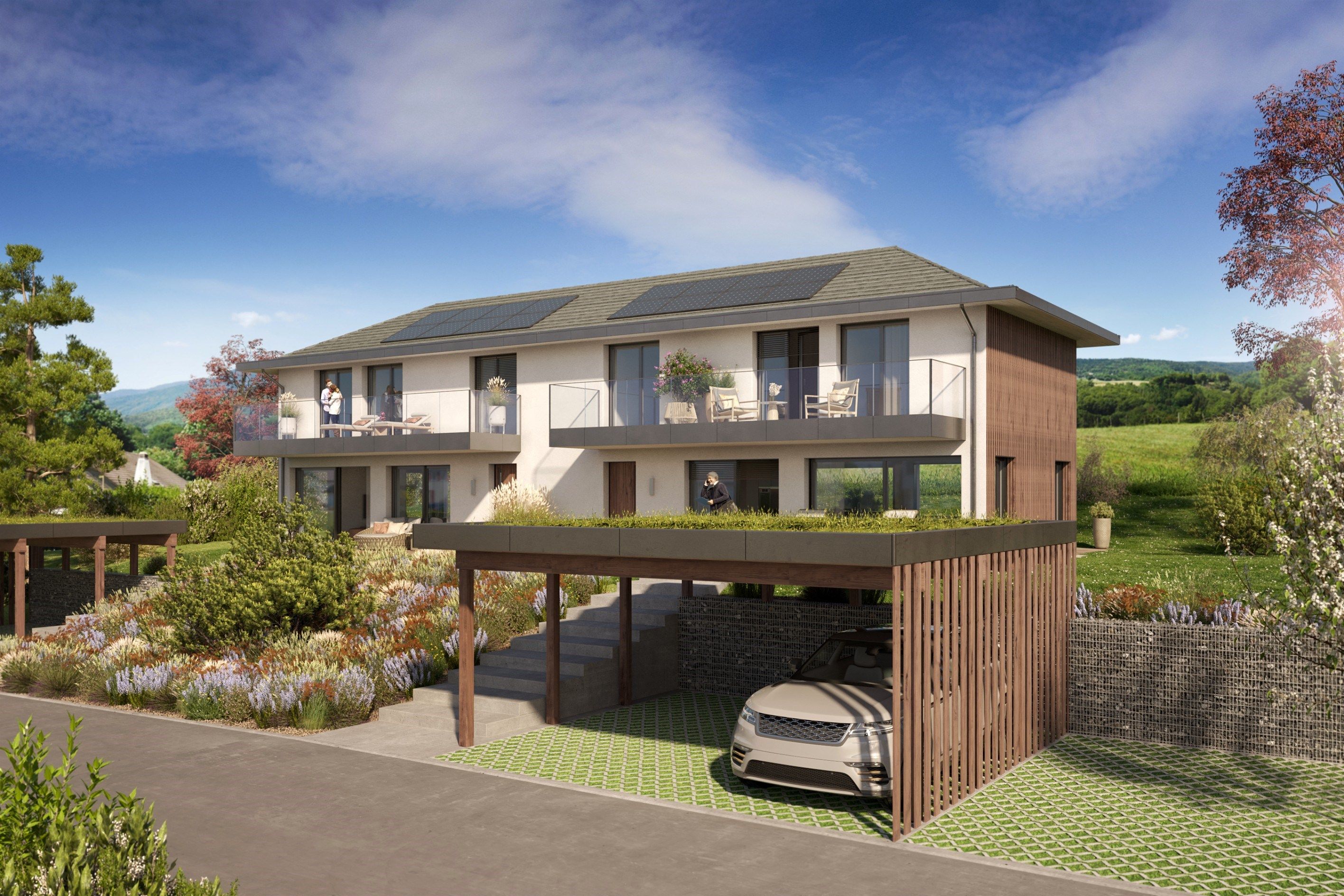 maison jumelle 5 Pièces en vente sur Arzier Le Muids (1273)