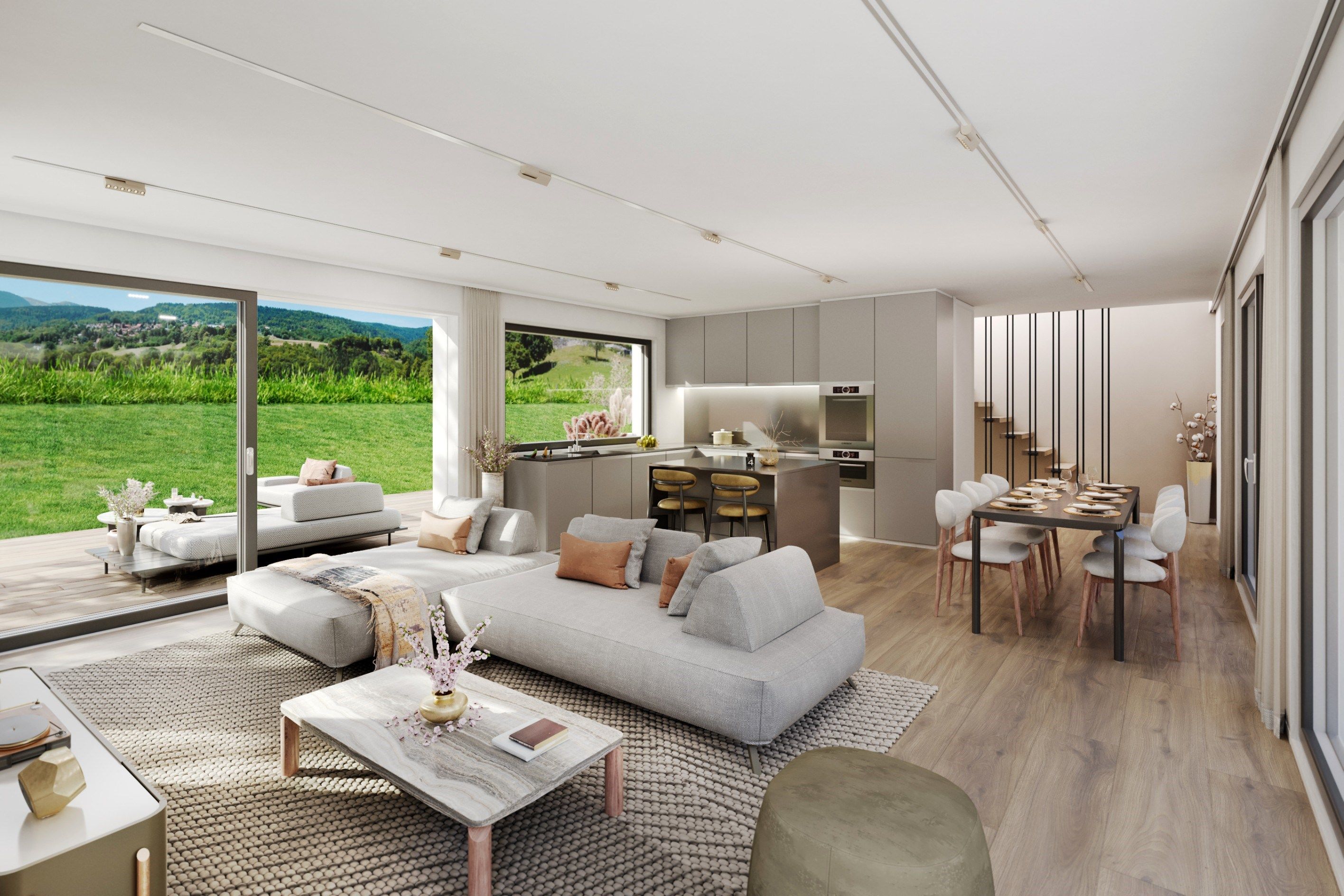 maison jumelle 5 Pièces en vente sur Arzier Le Muids (1273)
